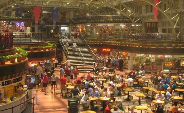 post office pavilion food court Old Post Office Pavilion food court DC