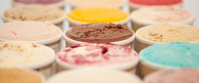 ice cream pints